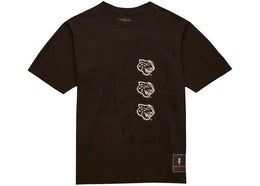Travis Scott x Mitchell & Ness Southern University Jaguars Seal T-Shirt Brown - apparel view 2