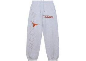 Travis Scott x Mitchell & Ness Texas Longhorns Classic Sweatpants Heather Gray