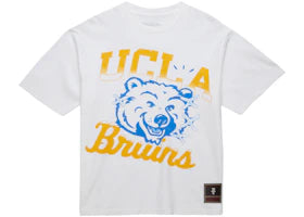 Travis Scott x Mitchell & Ness UCLA Bruins Hand-Drawn T-Shirt White - authentic Travis Scott apparel