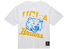 Travis Scott x Mitchell & Ness UCLA Bruins Hand-Drawn T-Shirt White - apparel view 2