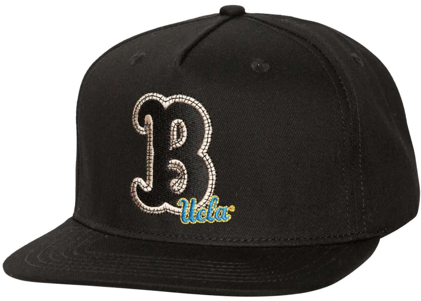 Travis Scott x Mitchell & Ness UCLA Bruins Snapback Hat Black - vue 360