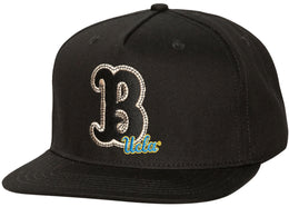 Travis Scott x Mitchell & Ness UCLA Bruins Snapback Hat Black - authentic Travis Scott product
