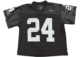 Travis Scott x NFL x Las Vegas Raiders Jersey Black - apparel view 2