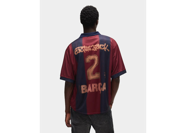Travis Scott x Nike x FC Barcelona Retro 2000/01 Heimtrikot Skeleton, mehrfarbig