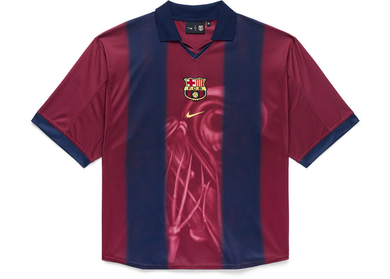 Travis Scott x Nike x FC Barcelona Retro 2000/01 Heimtrikot Skeleton, mehrfarbig