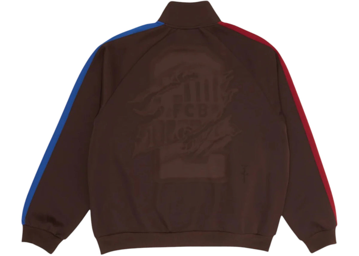 Travis Scott x Nike x FC Barcelona Retro Zip Anthem Jacket Black - vue secondaire B