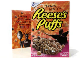 Travis Scott x Reese's Puffs Cereal (Not Fit For Human Consumption) - vue 360