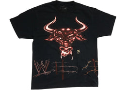 Travis Scott x WWE Know Your Role The Rock Tee Black - product view 2