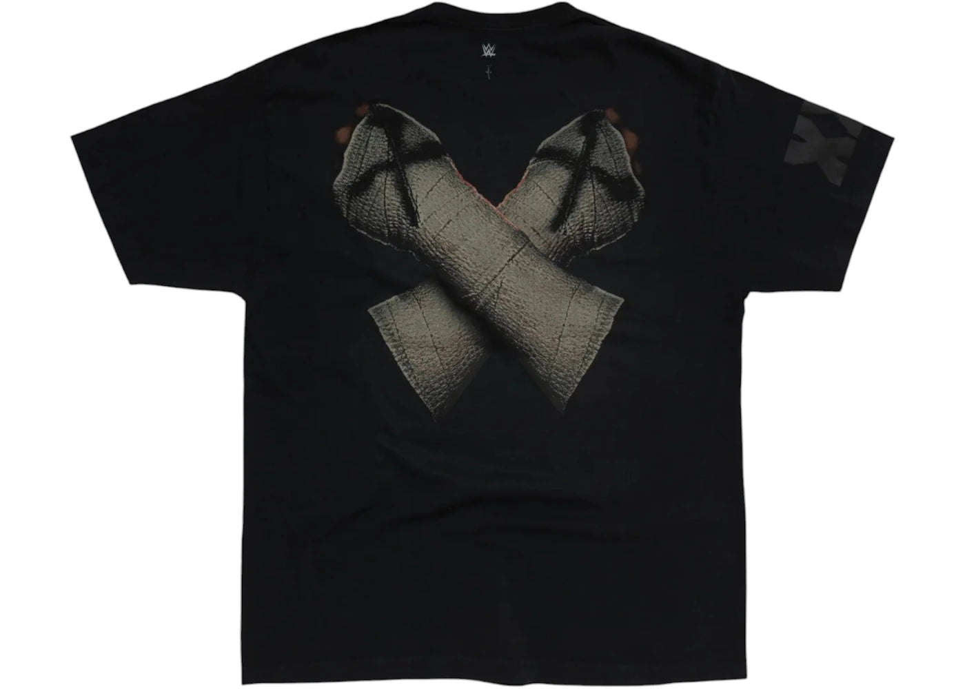 Travis Scott x WWE Straight Edge CM Punk Tee Black - vue secondaire A