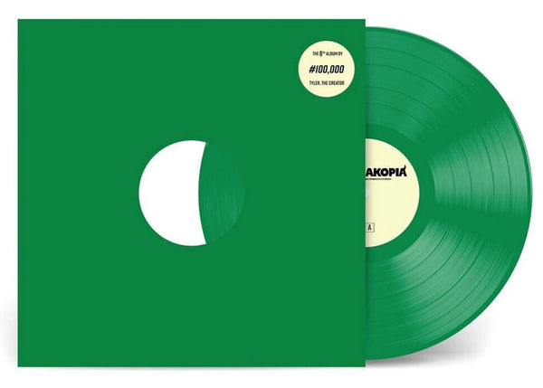 Tyler, The Creator CHROMAKOPIA Limited Edition 2XLP Double Vinyl (Test Pressing Version 1) Green sneakers - authentic Tyle...