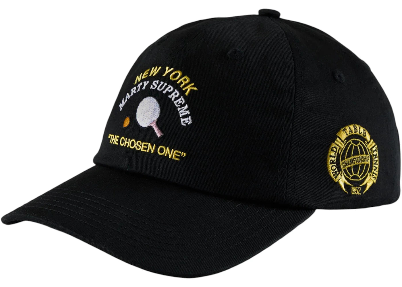 Golf Wang x Marty Supreme Chosen One 6 Panel Hat Black - vue secondaire A