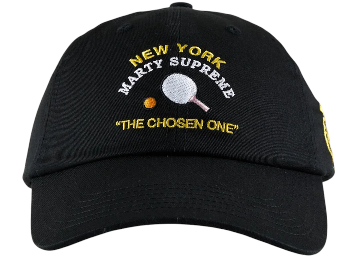 Golf Wang x Marty Supreme Chosen One 6 Panel Hat Black - vue 360