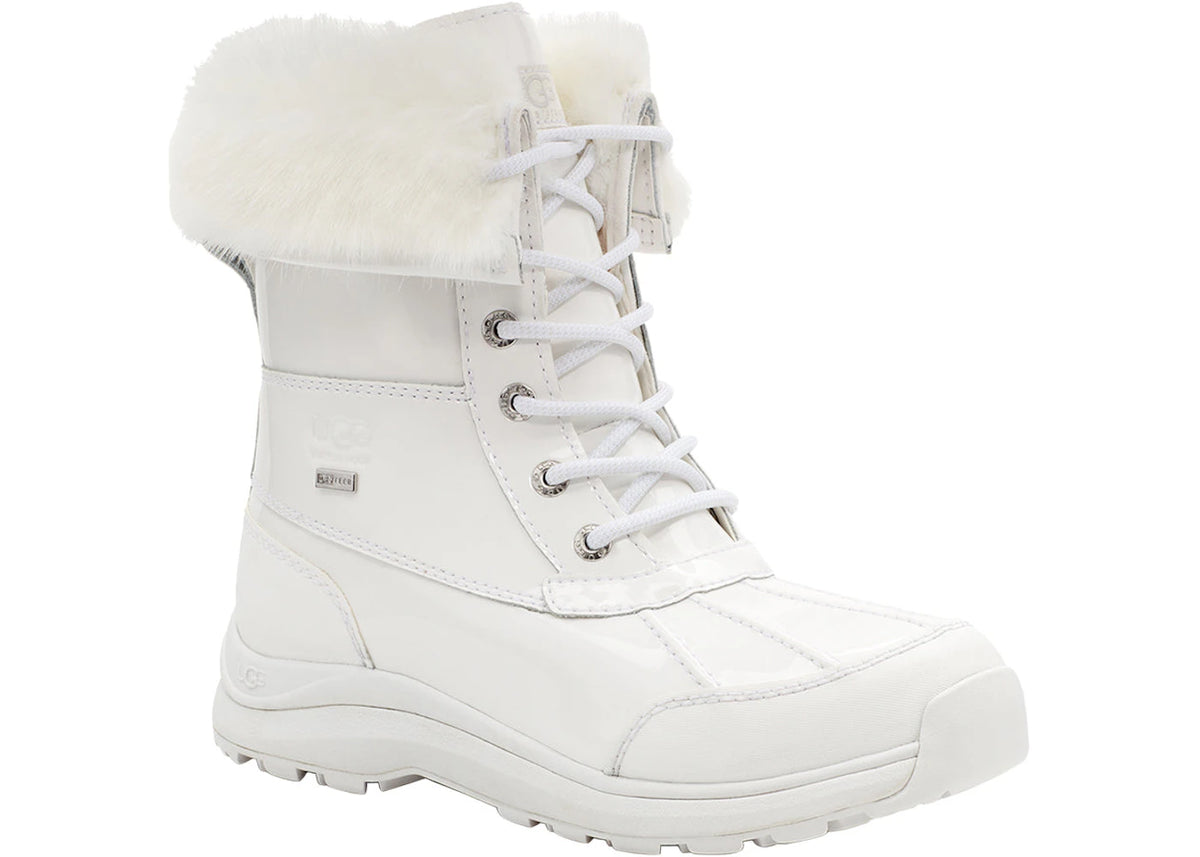 UGG Adirondack III Patent Boot White (Women's) - vue secondaire B