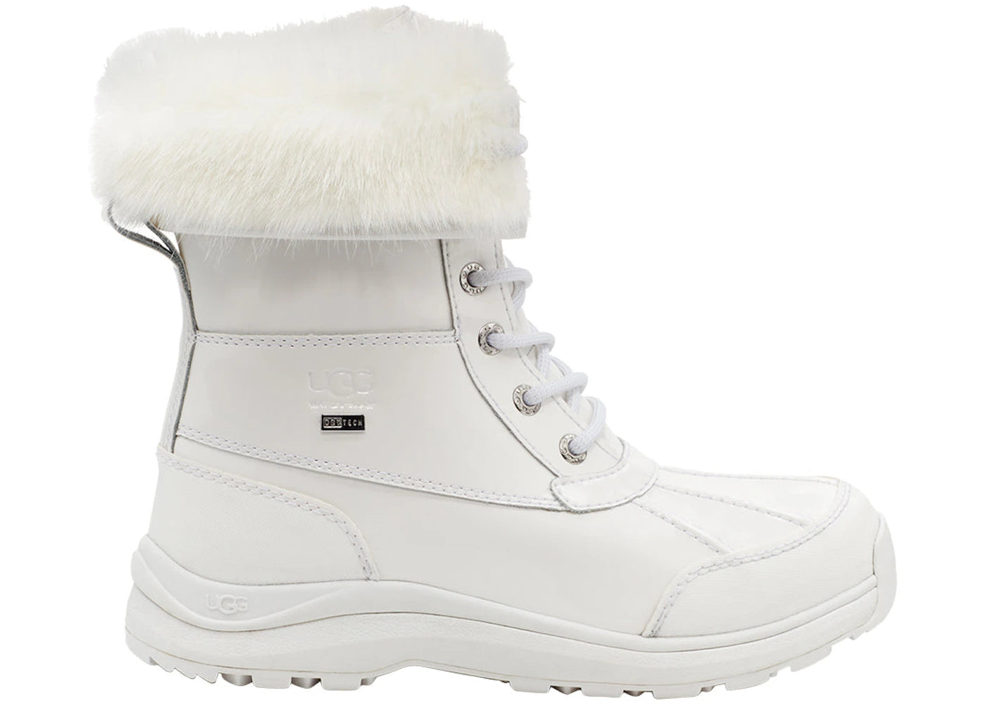 UGG Adirondack III Patent Boot White (Women's) - vue secondaire A