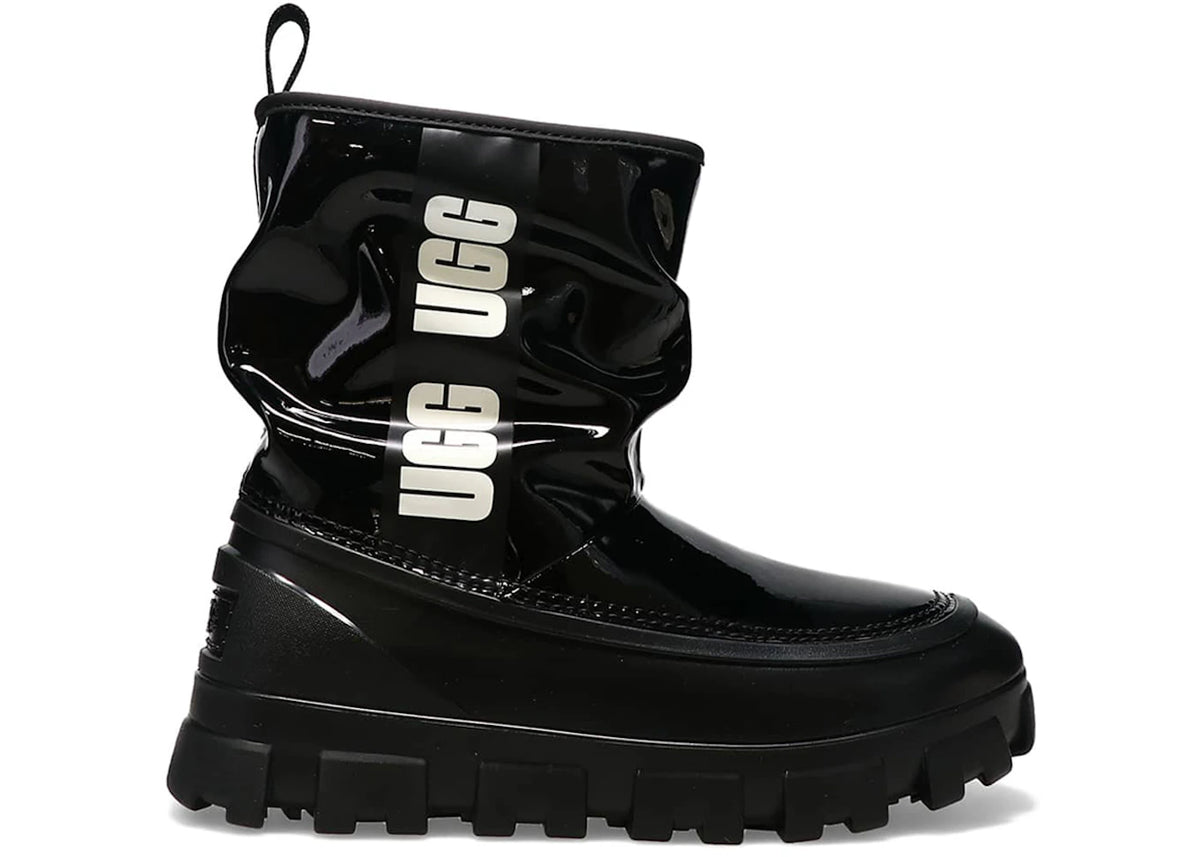 UGG Classic Brellah Mini Boot Black (Women's) - vue secondaire A