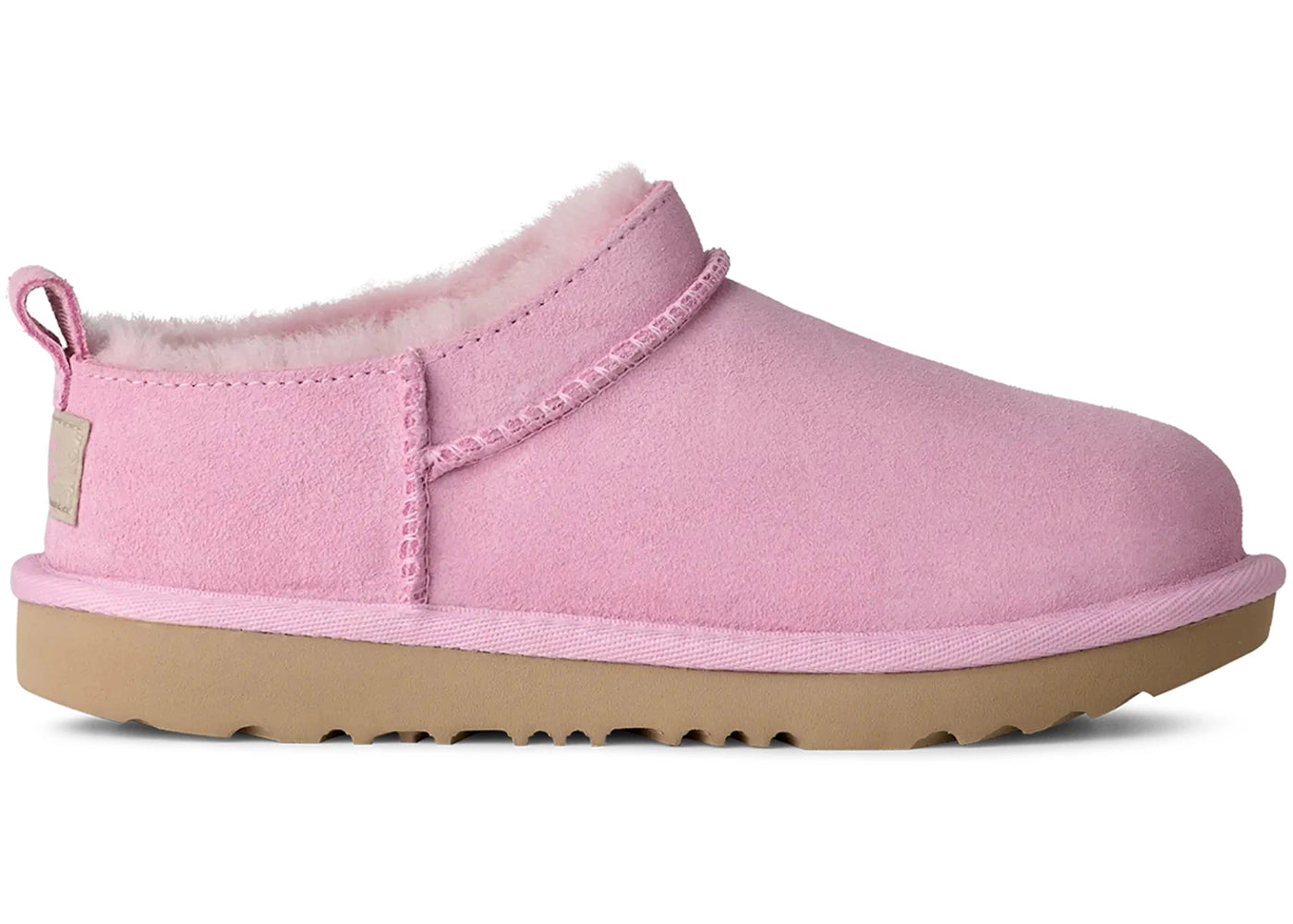 UGG Classic Micro Slipper Pink Diamond (Kids) - vue 360