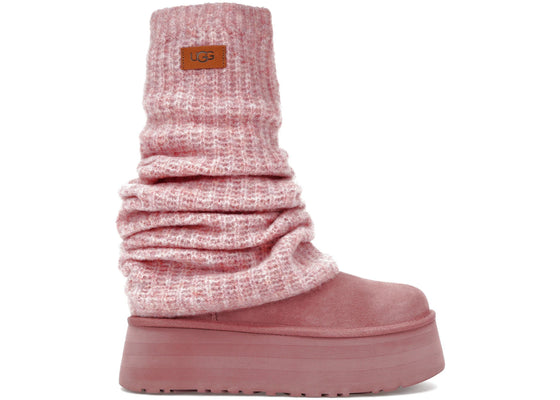 UGG Classic Mini Dipper Legwarmer Boot Pink Dawn (Women's) sneakers - authentic UGG shoes