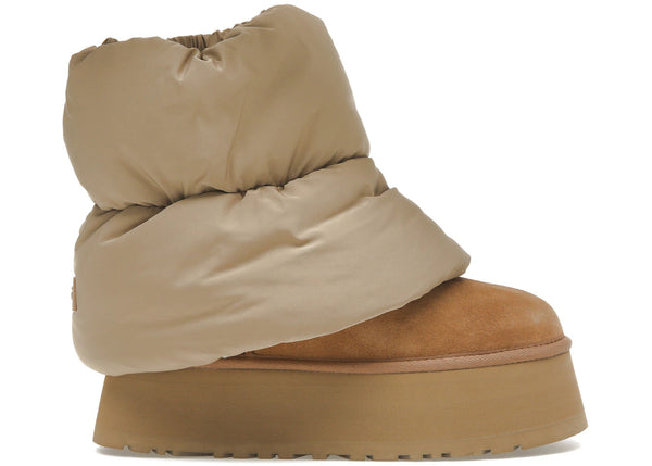 UGG Classic Mini Dipper Puffer Boot Amphora Chestnut (Women's) sneakers - authentic UGG shoes