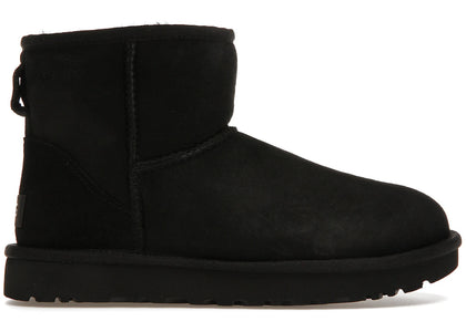 UGG Classic Mini II Boot Black (Women's) - authentic UGG sneakers