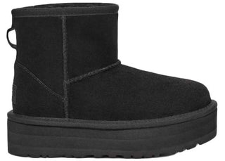 UGG Classic Mini Platform Boot Black (Kids) - sneakers view 2