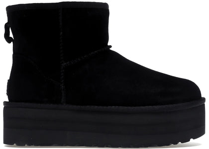 UGG Classic Mini Platform Boot Black (Women's) - authentic UGG sneakers