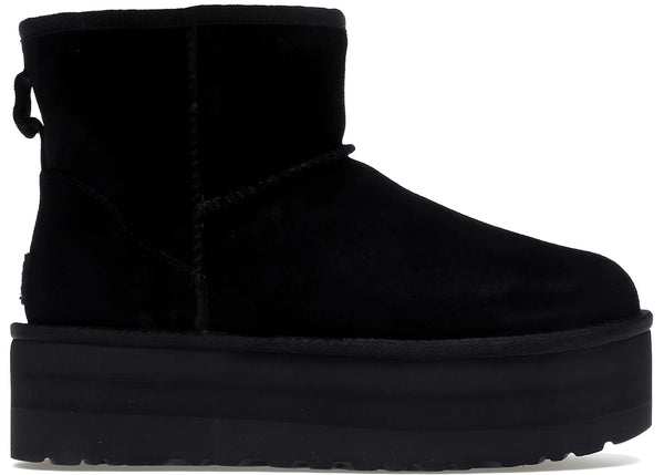 UGG Classic Mini Platform Boot Black (Women's) sneakers - authentic UGG shoes