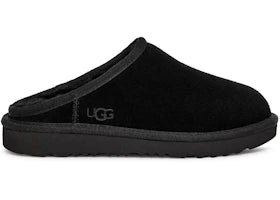 UGG Classic Slip-On Slipper Black (Kids) - vue 360