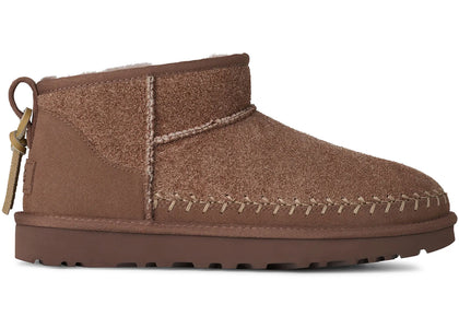 UGG Classic Ultra Mini Biarritz Boot Rocky Oak (Women's) - authentic UGG sneakers