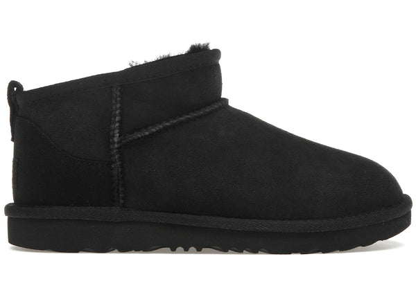 UGG Classic Ultra Mini Boot Black (Kids) sneakers - authentic UGG shoes