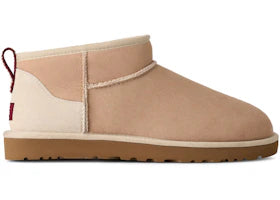 UGG Classic Ultra Mini Boot Driftwood Biking Red
