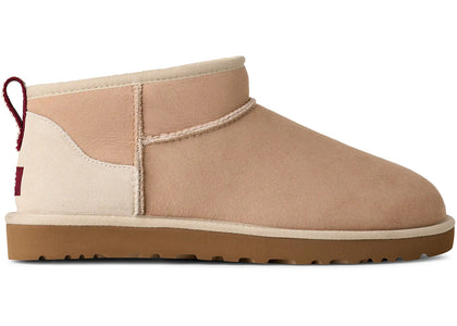 UGG Classic Ultra Mini Boot Driftwood Biking Red - sneakers view 2