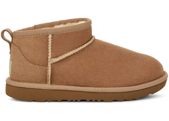UGG Classic Ultra Mini Boot Sand (Kids) sneakers - authentic UGG shoes