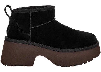 UGG Classic Ultra Mini New Heights Boot Black (Women's) - sneakers view 2
