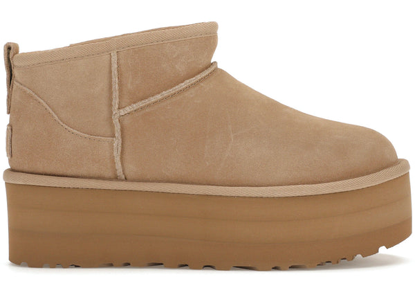 UGG Classic Ultra Mini Platform Boot Sand (Women's) sneakers - authentic UGG shoes