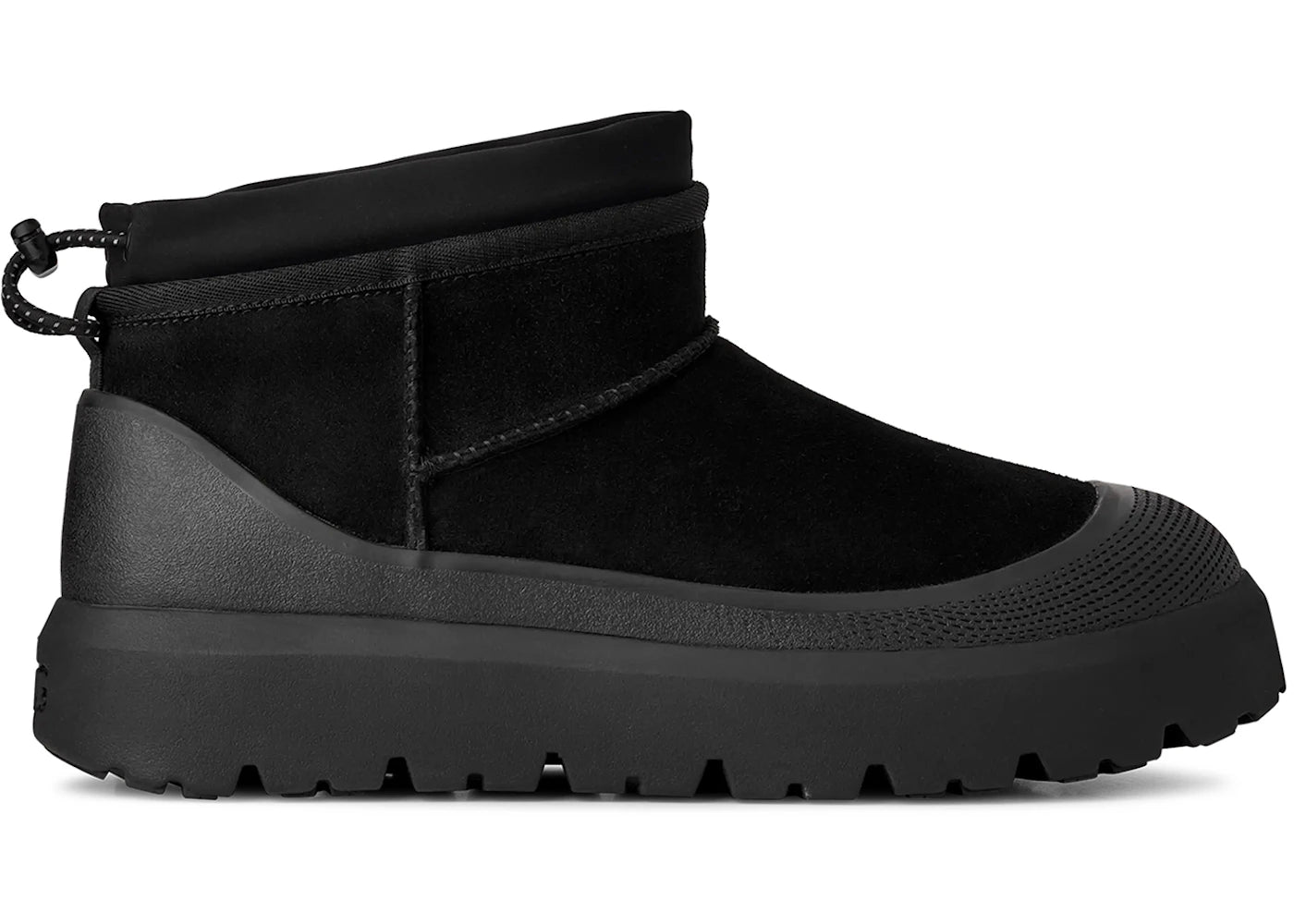 UGG Classic Ultra Mini Weather Hybrid Boot Black - vue 360