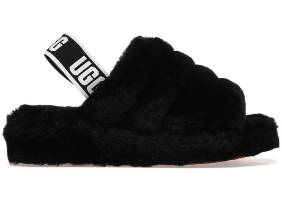 UGG Fluff Yeah Slide Black (Women's) sneakers - authentic UGG shoes