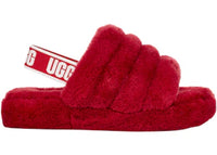 UGG Fluff Yeah Slide Samba Red (Kids)