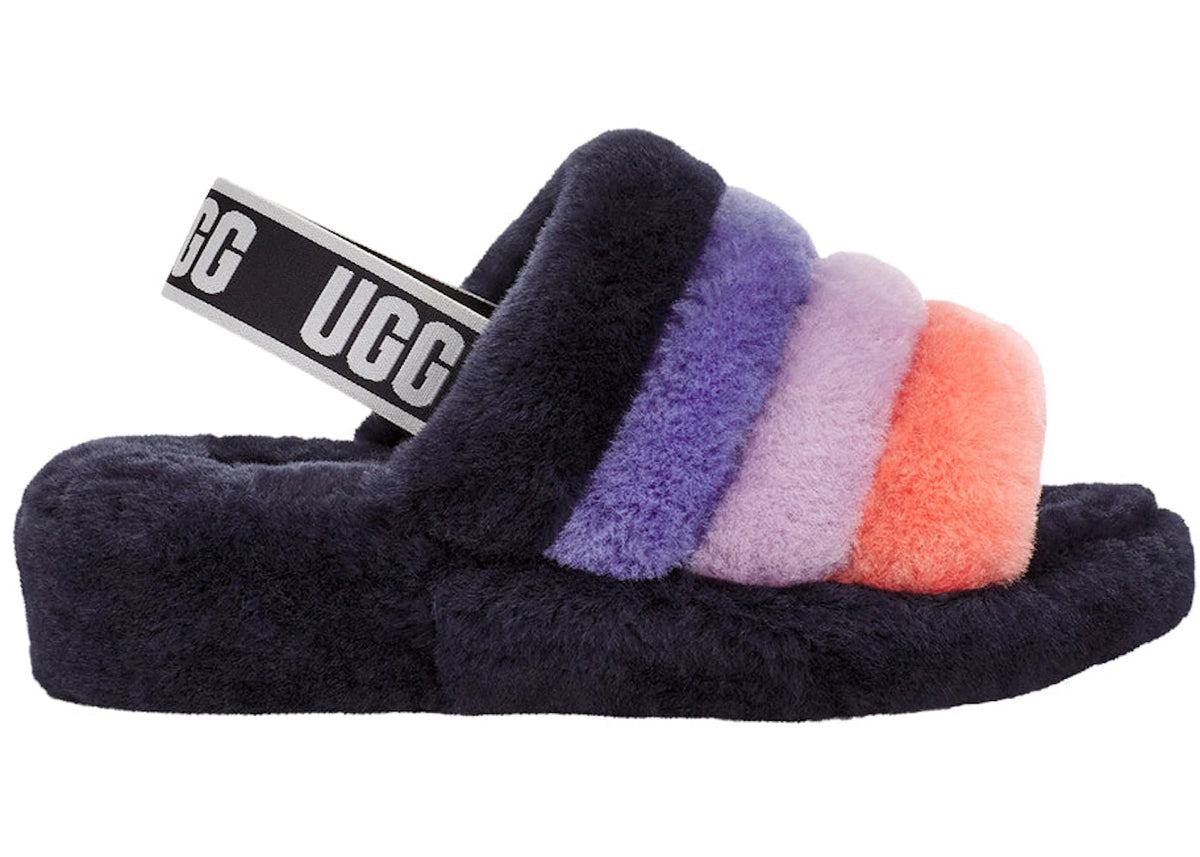 UGG Fluff Yeah Slide Starry Night Multi (Women's) - vue secondaire A