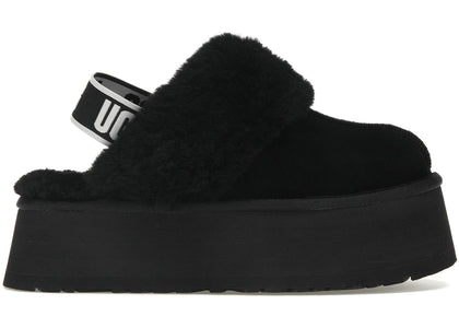 UGG Funkette Slipper Black - authentic UGG sneakers