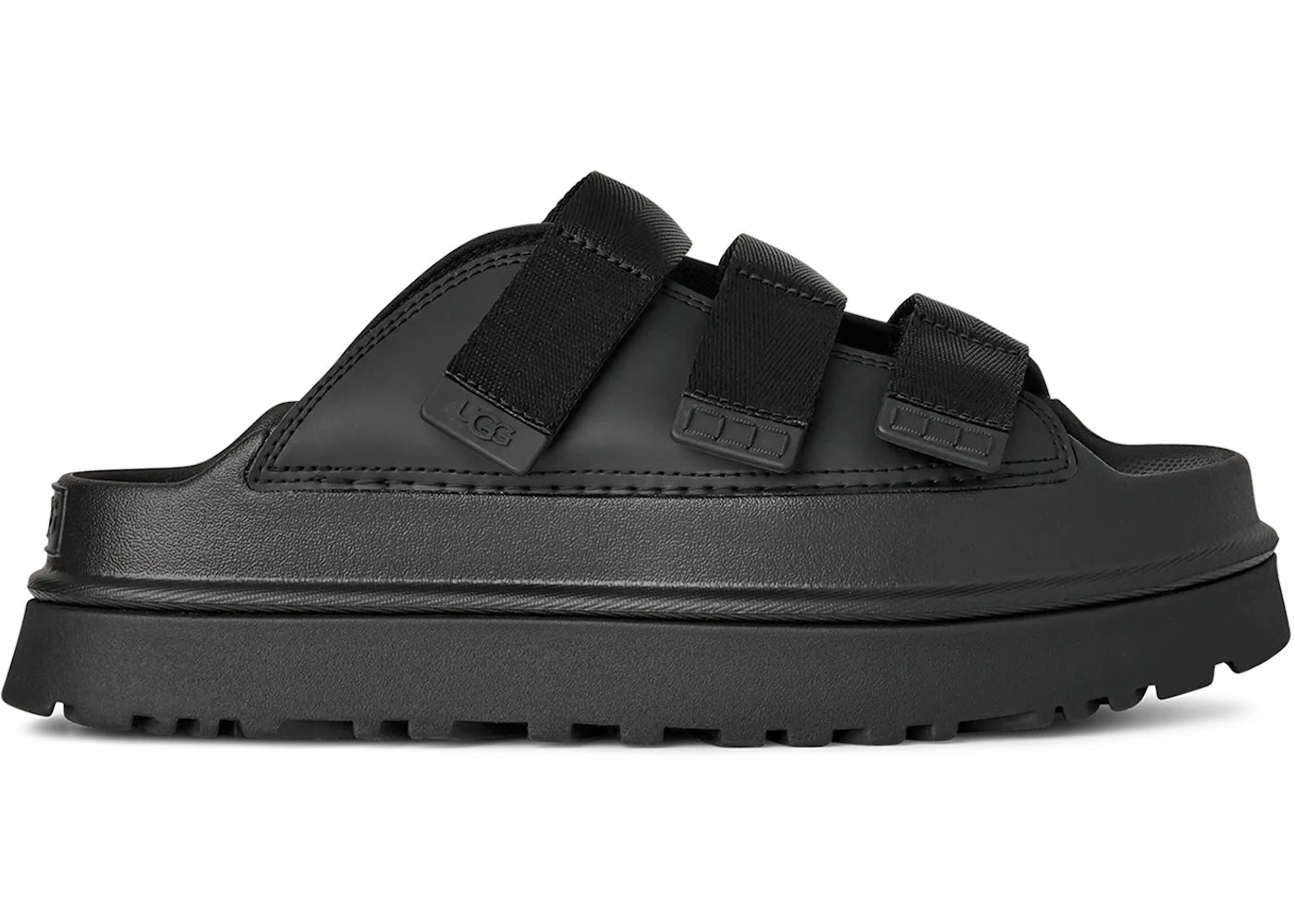 UGG GoldenGlow Slide Black (Women's) - vue 360