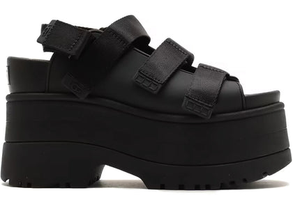 UGG GoldenRise Platform Sandals Black (Women's) - authentic UGG sneakers