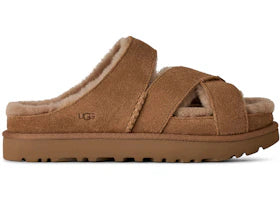 UGG Greenport Cross Strap Slide Chestnut (Women's)