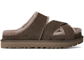 UGG Greenport Cross Strap Slide Dense Smoke (Women's)