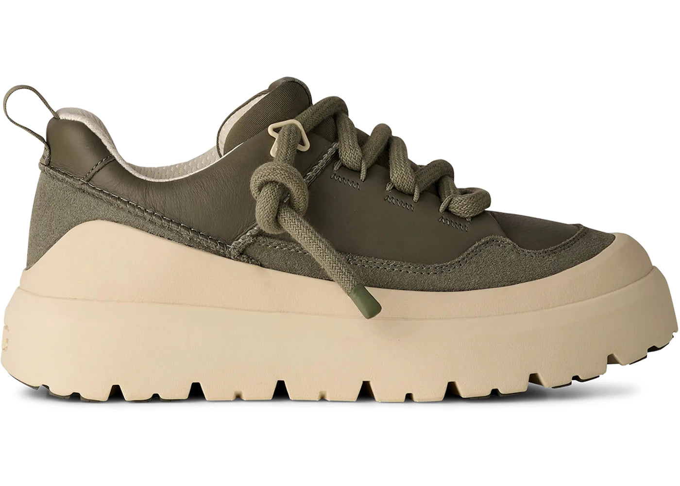 UGG Heritage Utility Sneaker Moss Green Buffed - vue secondaire A