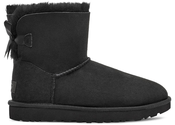 UGG Mini Bailey Bow II Black (Women's) sneakers - authentic UGG shoes