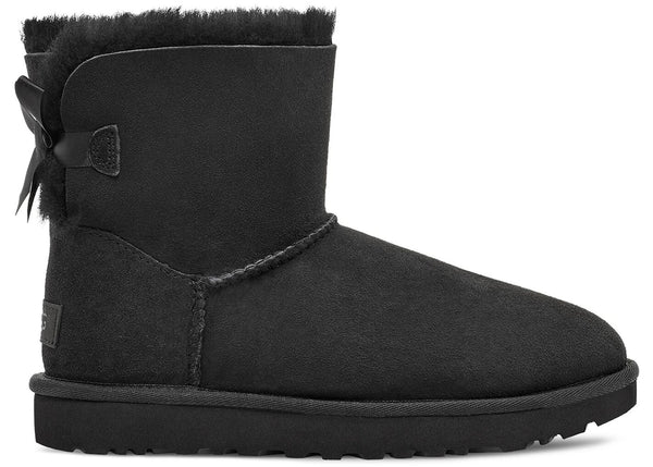 UGG Mini Bailey Bow II Black (Women's) sneakers - authentic UGG shoes