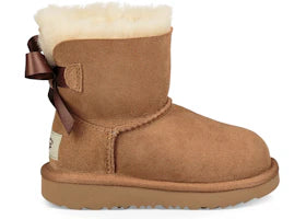UGG Mini Bailey Bow II Boot Chestnut (Toddler) - vue 360