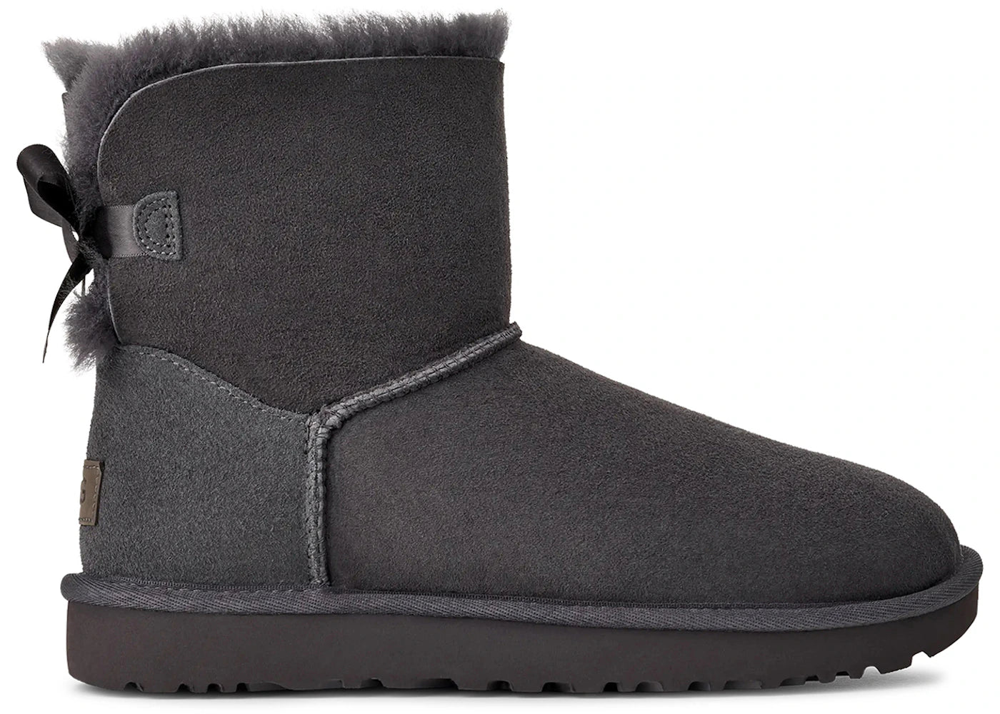 UGG Mini Bailey Bow II Obsidian (Women's) - vue 360