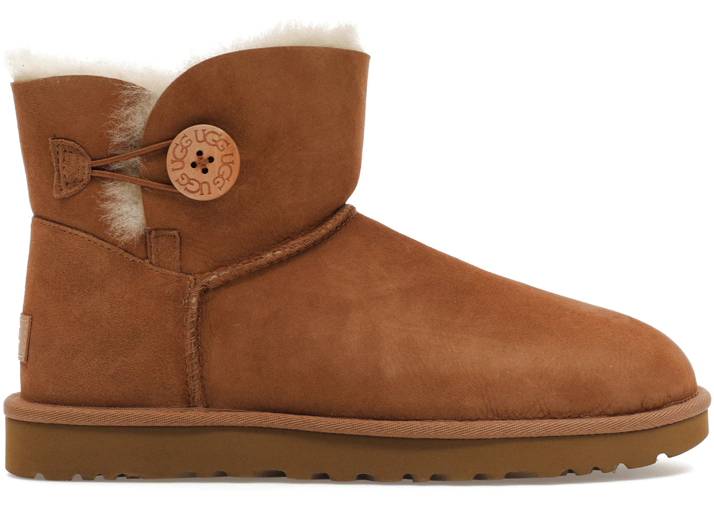 UGG Mini Bailey Button II Chestnut (Women's)