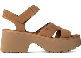 UGG New Heights Ankle Strap Sandal Chestnut (Women's) - vue 360